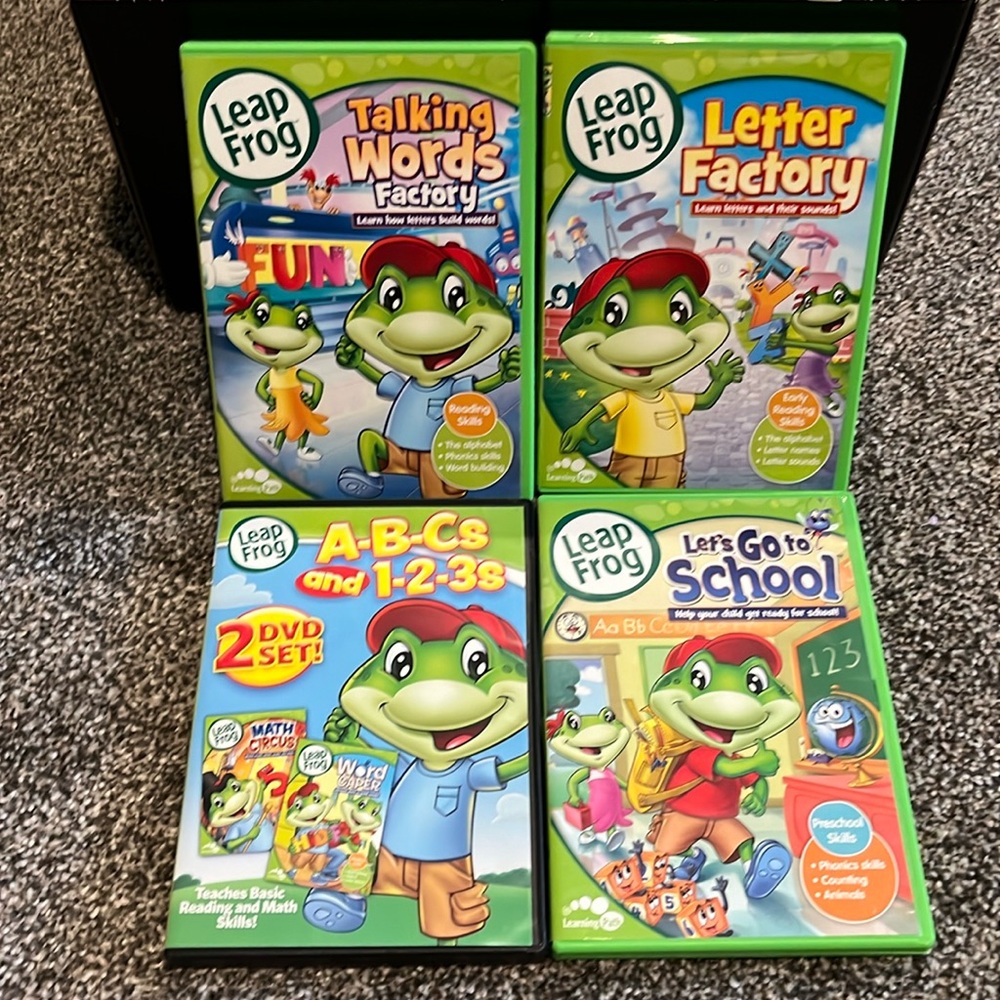 Leap Frog DVD’s -Letter Factory